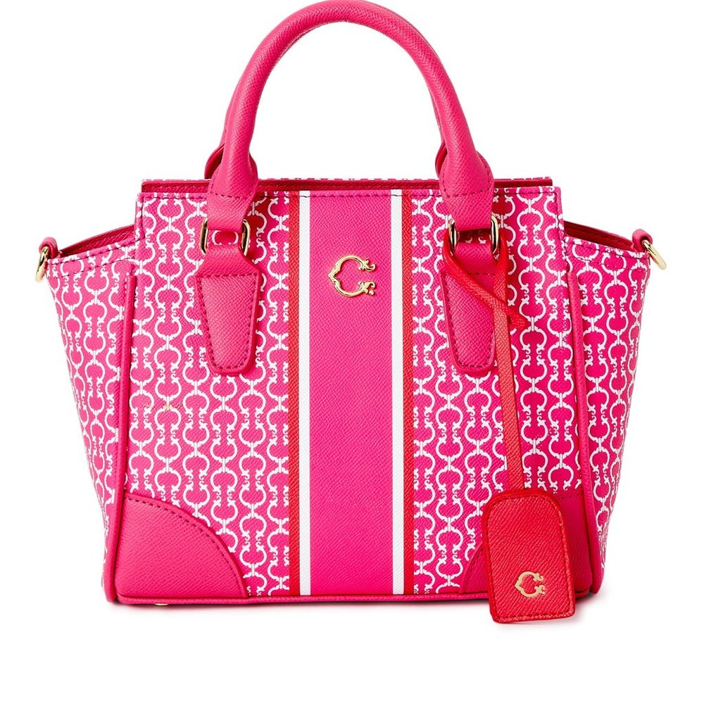 C. Wonder Women's Adult Kristen Faux Leather Crossbody Handbag Bright